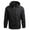 Black, variant on Funicet Men's Rain Jacket Lightweight Hooded Spring Fall Raincoat for Hiking Travel Outdoor Black L