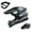 Z Bundle Storm Black, variant on 1Storm Motocross Adult Helmet Downhill Mountain Bike Helmet BMX MX ATV Dirt Bike Storm Style HF803; Matt Black + Goggles + Skeleton Black Glove Bundle