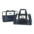 thumbnail image 1 of One for Pets The One Bag Expandable Pet Carrier, Large, Navy - Car & Luggage Fixture Included, 1 of 1