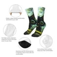thumbnail image 3 of Honeii Cute Big-Eyed Black Cat Print Children's Colorful Socks,Unisex Kids and Toddlers' Cushioned Sock,Kids Athletic Crew Socks,for Everyday Wear and Sports, 3 of 5