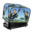 thumbnail image 1 of Funda para tostadora Wild Kratts de 2 rebanadas, funda protectora contra el polvo y las huellas dactilares para pan, de poliéster, fundas para pequeños electrodomésticos de cocina, 1 of 6