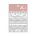 thumbnail image 1 of Pegatinas de nube blanca para uñas, calcomanías autoadhesivas ultrafinas, estrella, Luna, flor blanca, nubes, color Kawaii, 1 unidad, 1 of 4