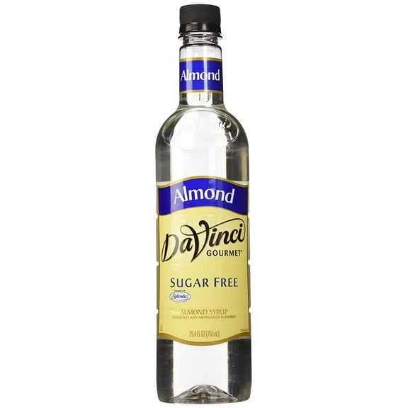 Davinci Gourmet Sugar-Free Almond Syrup - 750Ml Plastic Bottle