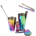 thumbnail image 3 of Bartender Kit 304 Stainless Steel Heat Preservation Cocktail Shaker Jigger Set for Bar Restaurant, 3 of 8