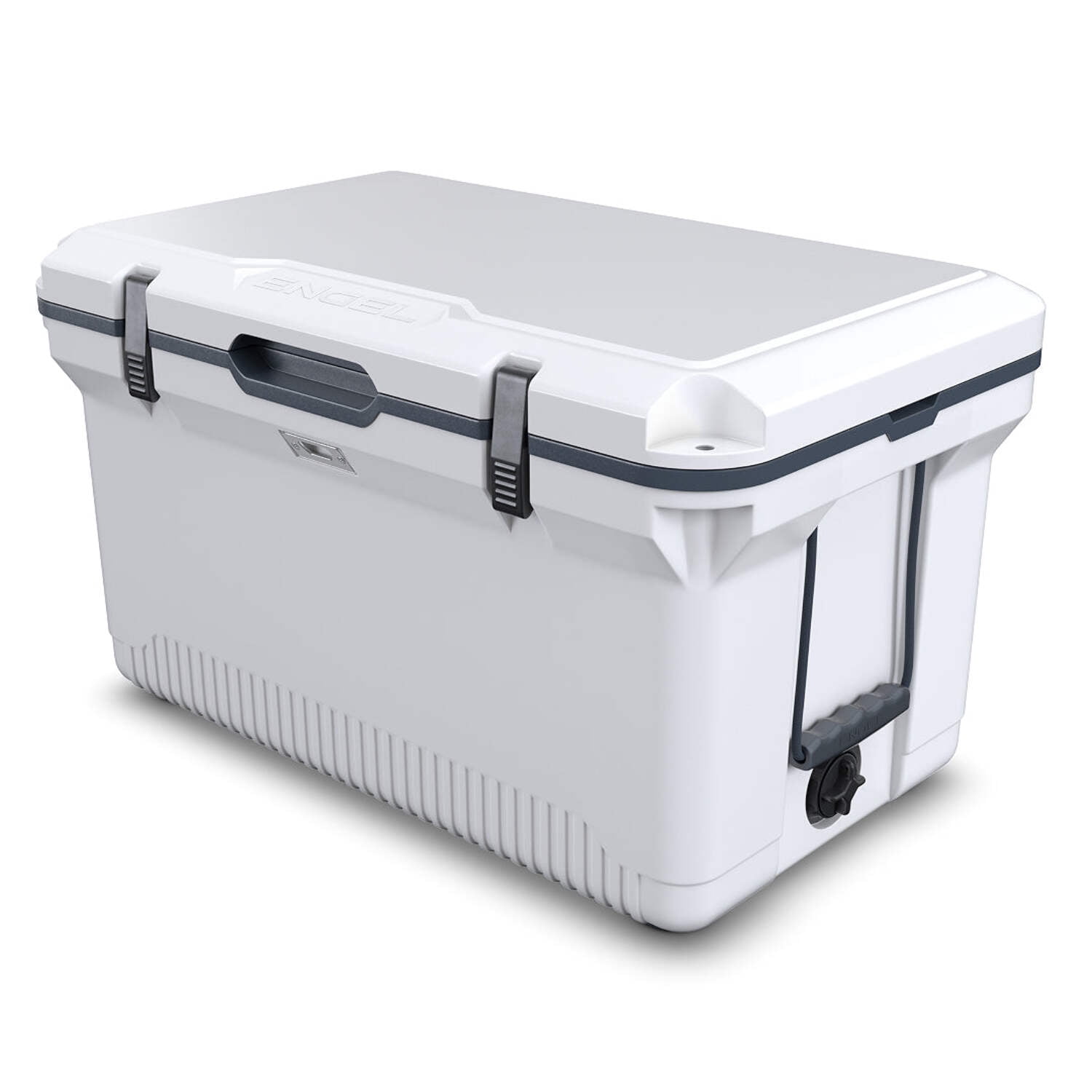ENGEL 60 Qt UltraLite Cooler With Wire Basket and Divider - Blue