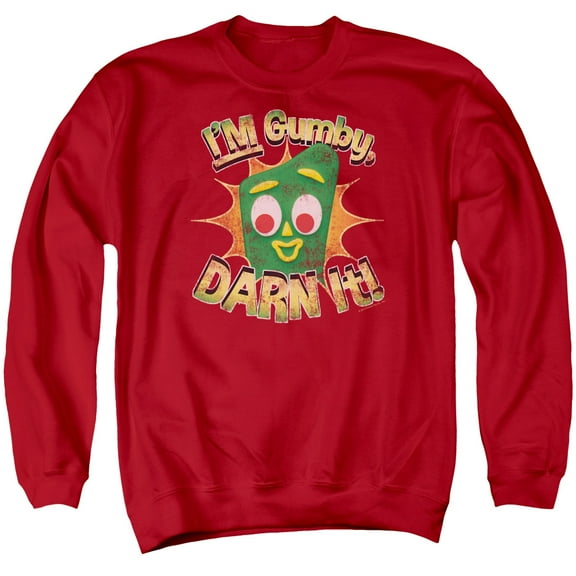 Gumby - Darn It - Crewneck Sweatshirt - XXX-Large