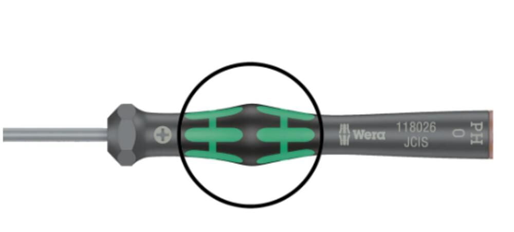 Wera Tools 2035/6 A Micro Screwdriver Set With Rack 6 Pieces
