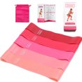 thumbnail image 3 of Juego de 5 bandas elásticas de fitness ShuxiuWang para hacer ejercicio gimnasio yoga, 3 of 5