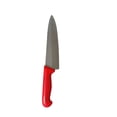 thumbnail image 2 of Cuchillo Chef 10 inch Hoja Acero Inoxidable Mango Ergonómico Color Rojo Shorbull, 2 of 8