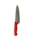 thumbnail image 2 of Cuchillo Chef 10 inch Hoja Acero Inoxidable Mango Ergonómico Color Rojo Shorbull, 2 of 8