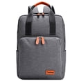 thumbnail image 1 of Women Backpack Fashion Canvas Pure Color Student Backpack Travel Backpack, 1 of 10