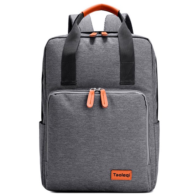 Women Backpack Fashion Canvas Pure Color Student Backpack Travel Backpack