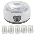 thumbnail image 4 of Elodie Automatic Yogurt Maker 1.2L Household Constant Temperature Control DIY Electric Yogurt Machine Automatic Fermentation Machine with 5 cups, 4 of 8
