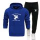 thumbnail image 4 of Chándal para hombre 2024, conjunto de dos piezas, sudaderas con capucha para hombre, chándal de campamento mestizo, traje de jogging para otoño e invierno, conjunto de sudaderas con capucha para hombr, 4 of 4