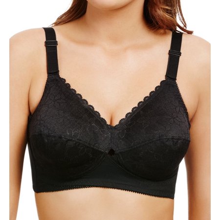 

Women s Berlei B510 Classic Full Cup Wireless Bra (Black 40F)