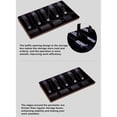 thumbnail image 2 of xinxixnxx Cash Drawer Insert Tray 4 Grids Arrangement Money Storage Box with Clip Container Replacement Bills Coins Case Shop, 2 of 6