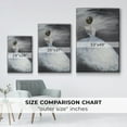 thumbnail image 4 of Off in the Distance Framed Premium Gallery Wrapped Canvas - Ready to Hang - 27 x 41 - Silver Floating Frame, 4 of 9