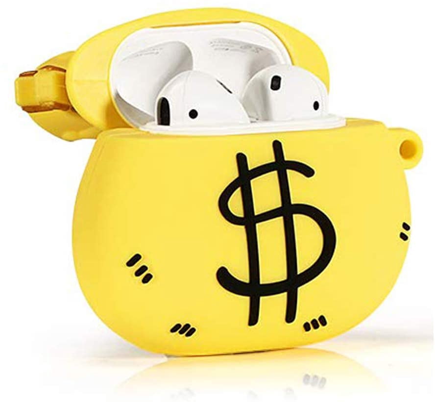AirPods Case,Cartoon Cute Soft Silicone 