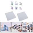 thumbnail image 5 of Chess Silicone Mold Diy Craft Chess Board Handmade Kit Three Dimensional Mold 6 chess pieces, 5 of 5