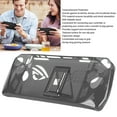 thumbnail image 3 of Shockproof Clear Case, Non Slip TPU Protective Cover with Bracket for  ROG Ally 2023, Foldable Stand, Handheld Console Transparent Case, 3 of 7