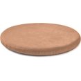 thumbnail image 1 of Round Memory Foam Chair Cushion Circle Bar Stool Pad Detachable Chair Seat Cushion with Removable Cover and Rubber Back Anti Slip Kitchen Dining Chair Pad 15 Inches Camel, 1 of 5