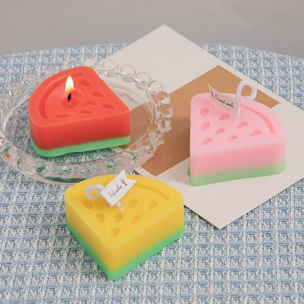 Velas aromáticas, decoración artesanal para el hogar, aroma frutal suave y duradero, aroma natural que crea un ambiente relajante, set de regalo decorativo, cera de soja de combustión lenta,