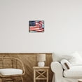 thumbnail image 3 of Stupell Industries Windblown American Flag Inspirational Painting Black Framed Art Print Wall Art, 14 x 11, 3 of 9