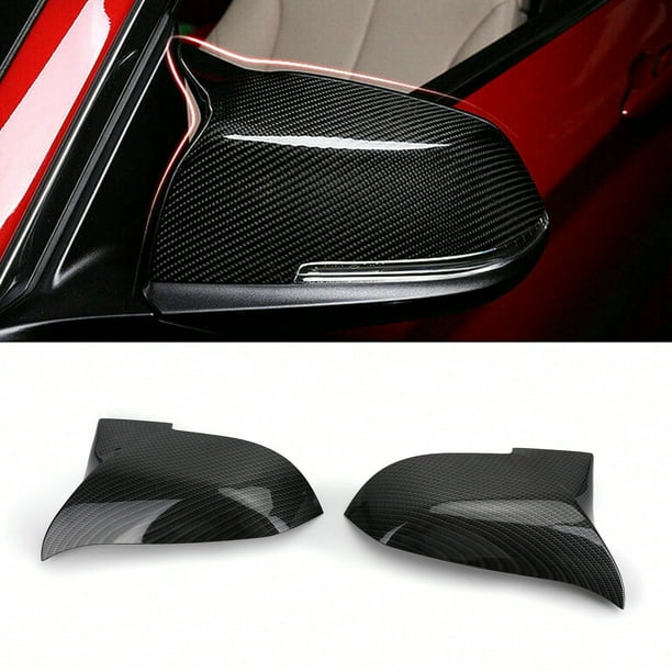 Cubierta de espejo retrovisor lateral de fibra de carbono para BMW F20 F21 F22 F30 F32 X1 T4