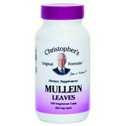 Dr. Christopher's Original Formulas Mullein Leaves Capsules, 100 Ct