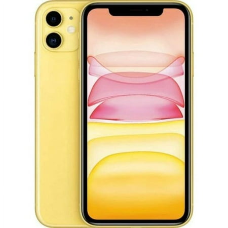 Pre-Owned Apple iPhone 11 256GB Yellow Fully Unlocked (Refurbished: Good)