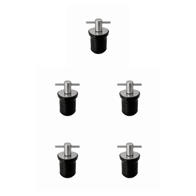 Riwesomey Tapón de drenaje, tapón de cubierta, suministros para barcos, accesorios de goma para kayak, conveniencia práctica 1-1/4 Type2 NO2