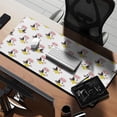 thumbnail image 2 of Long Mouse Pads for Desk,White Cow Engineer Pattern Desk Mats on Top Of Desks, Desk Mouse Pad Extra Large with 3mm Non-Slip Base and Stitched Edge for Gaming,Office,Work,Home 35.4"x15.7", 2 of 6