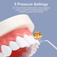 thumbnail image 4 of Irrigador bucal dental portátil con 3 modos, limpiador de dientes impermeable recargable para el hogar y viajes, 4 of 4
