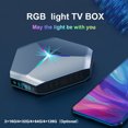 thumbnail image 2 of A95X F4 Samrt TV Box Android 11.0 8K Media Player 4K 3D 2.4G / 5G WiFi Amlogic S905X4 Quad Core Irfora  Reproductor de video, 2 of 7