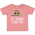 thumbnail image 3 of Inktastic My Grammy Loves Me Owl Girls Baby T-Shirt, 3 of 5