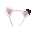 thumbnail image 4 of Disfraz de gato DAISYDUDS para niñas, diadema negra y blanca, 120 cm, 4 of 4