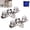 Transparent white*2, variant on Broom Mop Holder Wall Mounted, Self Adhesive Command Mop Broom Hanger with Hooks, Suction Cup Nail Free Installation Broom Organizer for Bathroom (Transparent white+Transparent gray)