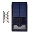 thumbnail image 4 of Luz LED De Alarma Solar Con Sensor De Movimiento De Luz Estroboscópica Con Control Remoto Negro Sunnimix luz de alarma sonora, 4 of 8