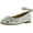 Silver, variant on LJ-Adorababy Girls BA0037 Dress Flats with Perforations and Rhinestones