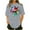 Gray(Style 184), variant on NuoCaiYun Womens Plus Size Tshirt Graphic Tees Crew Neck Summer Short Sleeve Loose Fit Tops