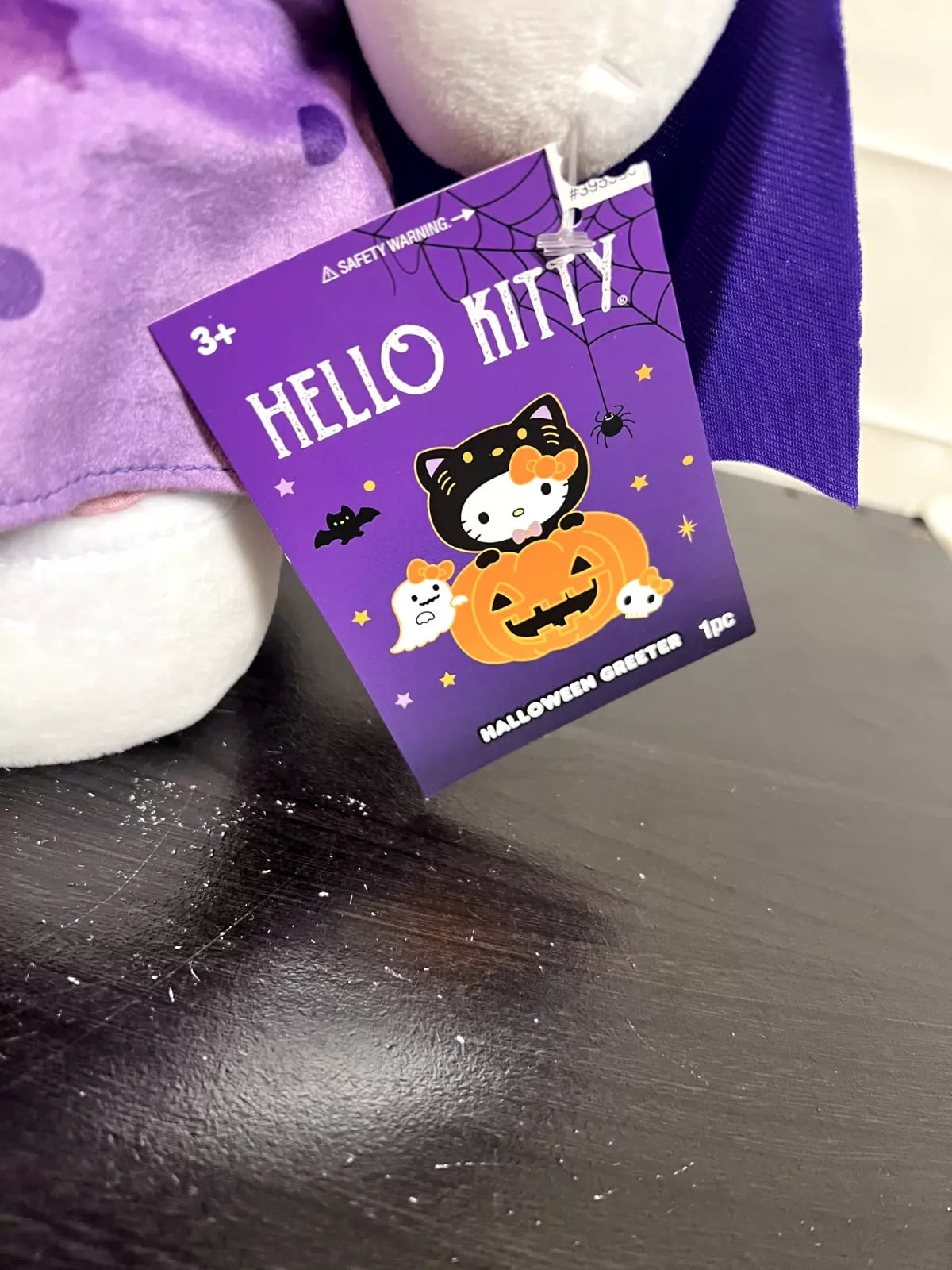 Hello Kitty Halloween outlet Witch Greeter & 2 Side Steppers - Purple & Grey Mummy