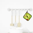 thumbnail image 3 of Carolines Treasures CK1120PTHD Lime Green Dots Bouvier des Flandres Pair of Pot Holders , 7.5HX7.5W, multicolor, 3 of 3