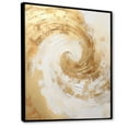 thumbnail image 2 of Designart "Spiraling Energy In Ebullience I" Abstract Spirals Floater Framed Wall Art Living Room, 2 of 5