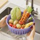 thumbnail image 5 of Ouble-layer Plastic Washing Basin Multi-functional Living Room Basket Kitchen Artifact Household Fruit Washing Fruit Vegetable Basket, 5 of 6