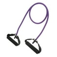 thumbnail image 3 of Resistance Bands with Handle Stretch Exercises Sports Training Portable Equipment Women Purple, 3 of 4