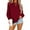 Wine, variant on BODOAO Sweatshirts for Women Hoodies Crew Neck Oversized Long Sleeve Fall Pullover Sweaters Graphic Printed Pullover Top Comfy Fall Winter Outfits Clothes 2025 Fashion Beige L