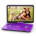 thumbnail image 1 of BOIFUN Portable DVD Player with 15.6" Large HD Screen, 6 Hours Rechargeable Battery, Support USB/SD Card/Sync TV and Multiple Disc Formats,Car Dvd Player with High Volume Speaker, 1 of 11