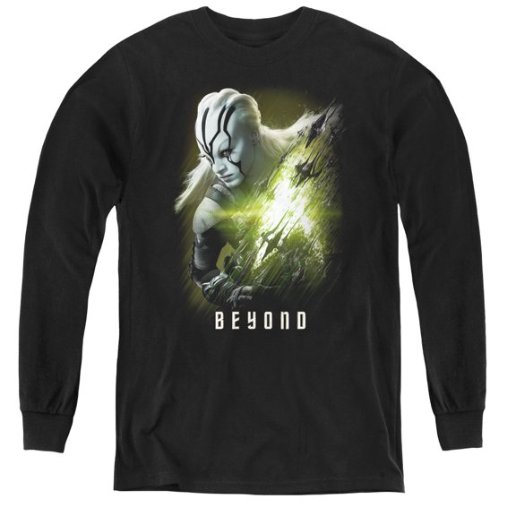 Star Trek Beyond - Jaylah Poster - Youth Long Sleeve Shirt - X-Large