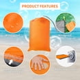 thumbnail image 4 of Beach Blanket, 79''×79'' Picnic Blankets Waterproof Sandproof for 4-7 Adults, Oversized Lightweight Beach Mat, Portable Picnic Mat, Sand Proof Mat for Travel, Camping, Hiking, Packable W/Bag, 4 of 7