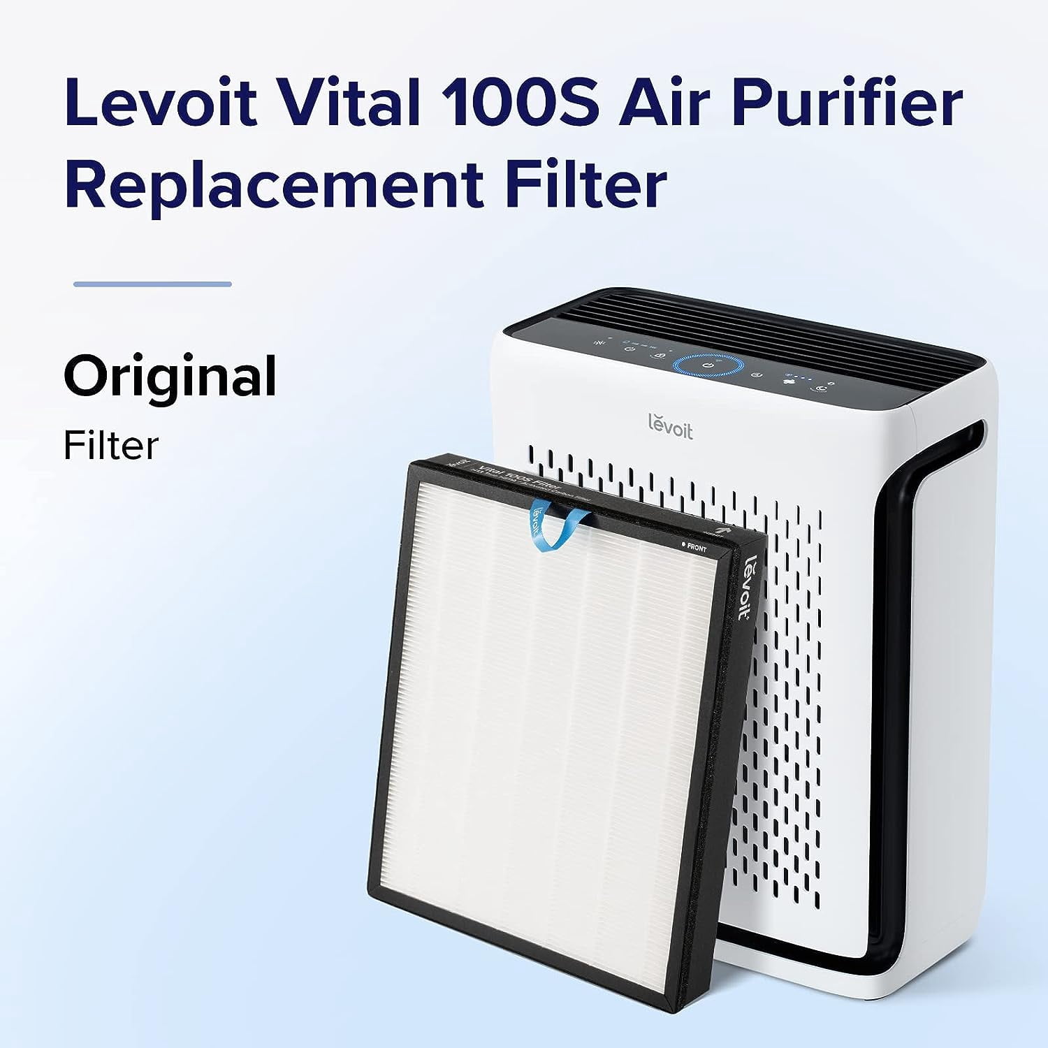 Levoit Air Purifier Replacement Filter, Vital 100S-P-RF, for Vital 100S-P, 1 Pack